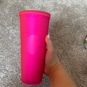 Hot pink bling venti cup